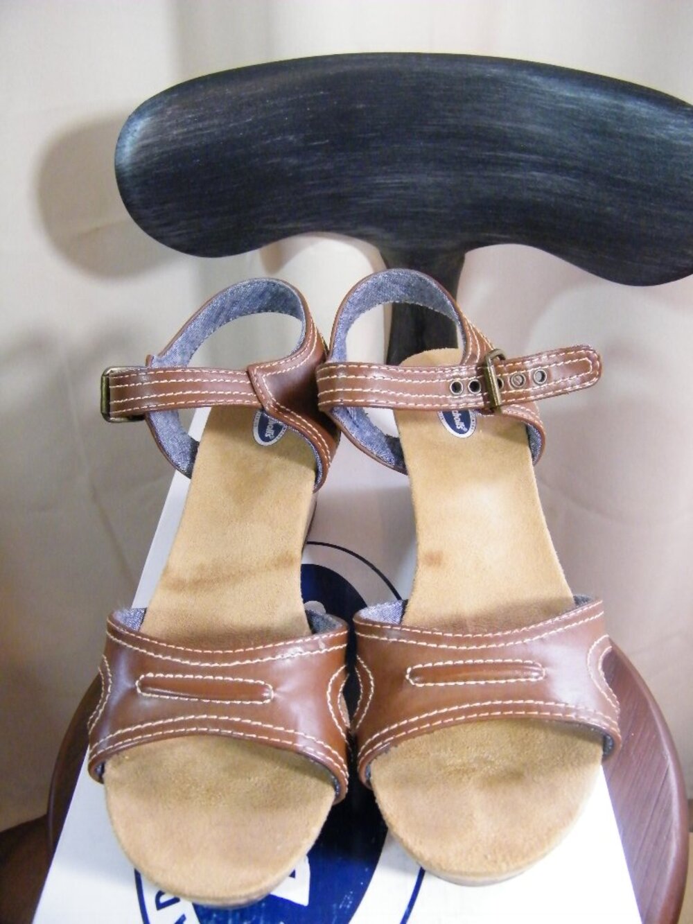 Cork wedge heels Dr. Scholl's sz.7